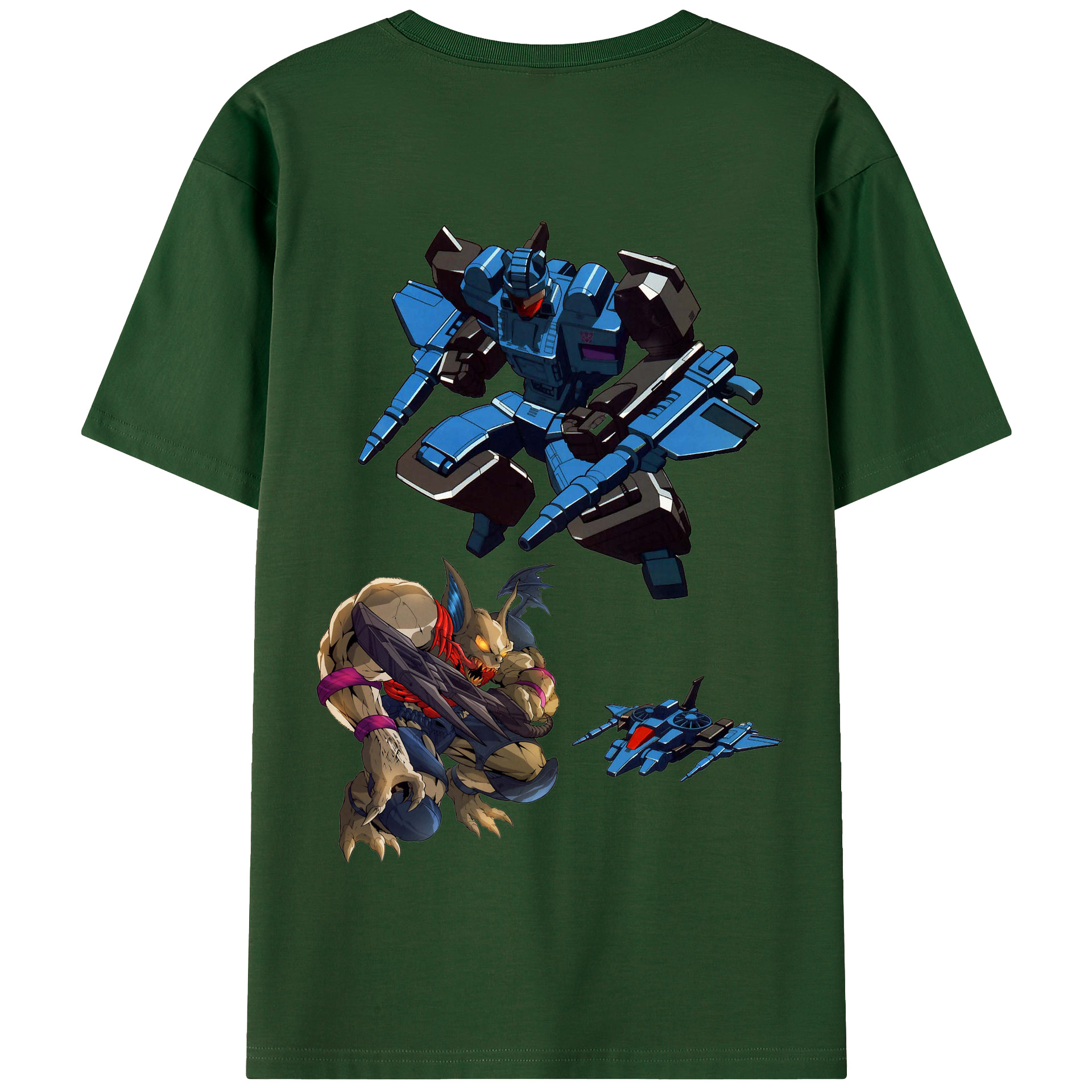 （画像用）  綿100％半袖Tシャツ（背面プリント）